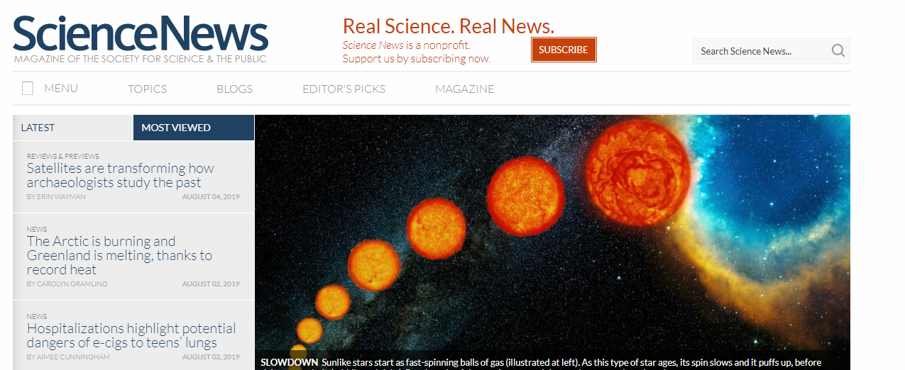 50 Best Science Blogs FindReviews