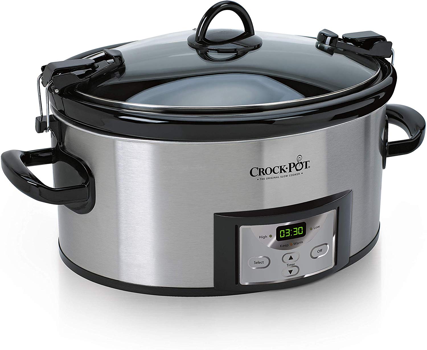 CrockPot SCCPVL610SA 6Quart Cook & Carry Programmable Slow Cooker