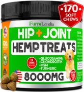 FurroLandia Hemp Hip & Joint Supplement for Dogs